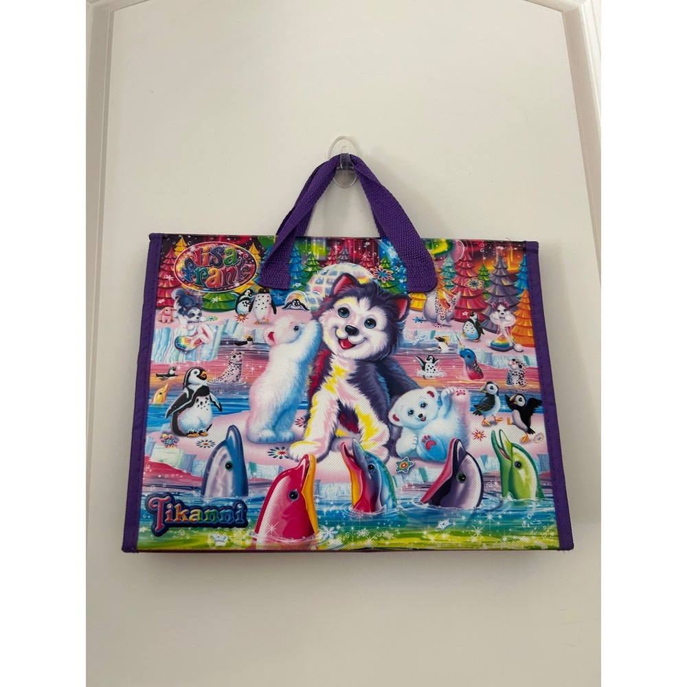 Lisa Frank 2020 Fold-out case, trifold portfolio